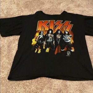 KISS Alive Worldwide Tour T- Shirt '96 '97 New